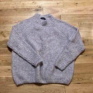 Denver Hayes pink, thick, stitched sweater